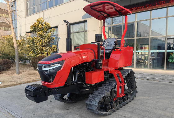 Tracteur sur chenilles
